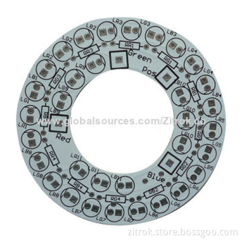 Aluminum Based PCB with 1oz Copper, Used for LED